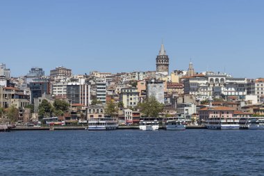 İstanbul'da Boğaz'dan Haliç'e Panorama