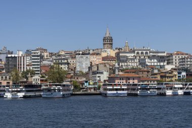 İstanbul'da Boğaz'dan Haliç'e Panorama