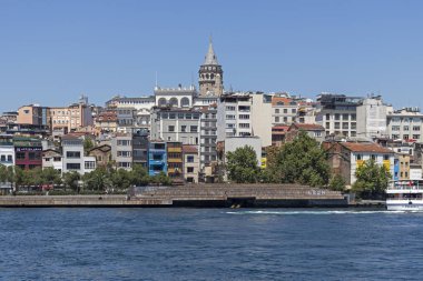 İstanbul'da Boğaz'dan Haliç'e Panorama