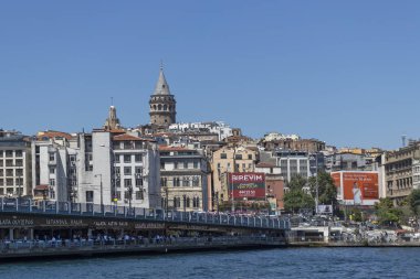 İstanbul'da Boğaz'dan Haliç'e Panorama