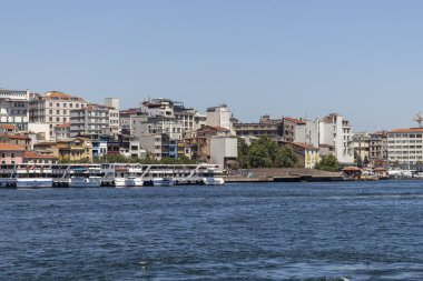 İstanbul'da Boğaz'dan Haliç'e Panorama