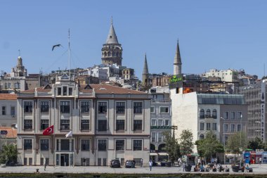 İstanbul'da Boğaz'dan Haliç'e Panorama