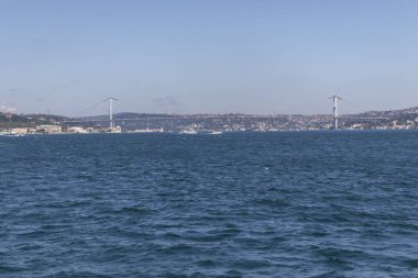 Boğaz'dan İstanbul şehrine panorama