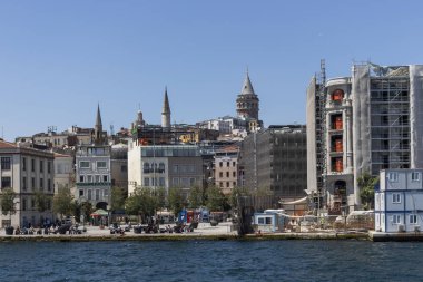İstanbul'da Boğaz'dan Haliç'e Panorama