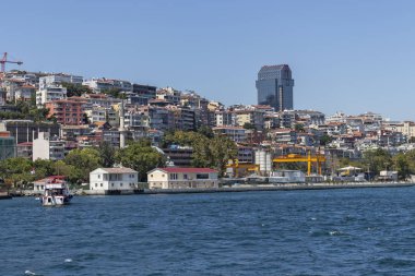 Boğaz'dan İstanbul şehrine panorama