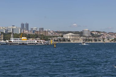 Boğaz'dan İstanbul şehrine panorama