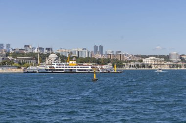 Boğaz'dan İstanbul şehrine panorama