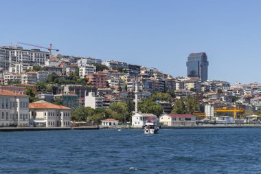 Boğaz'dan İstanbul şehrine panorama