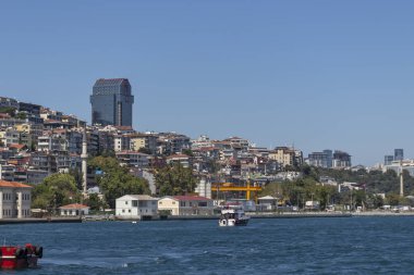Boğaz'dan İstanbul şehrine panorama