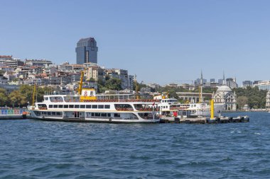 Boğaz'dan İstanbul şehrine panorama