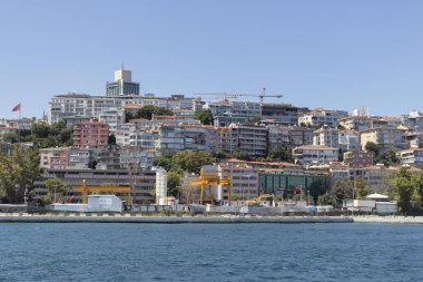 Boğaz'dan İstanbul şehrine panorama
