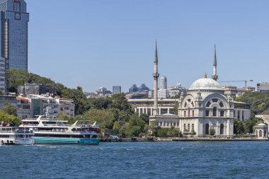 Boğaz'dan İstanbul şehrine panorama
