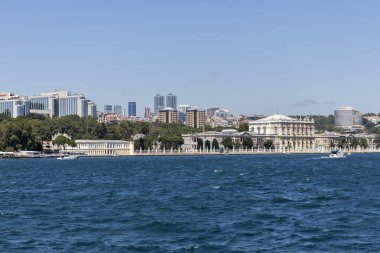 Boğaz'dan İstanbul şehrine panorama