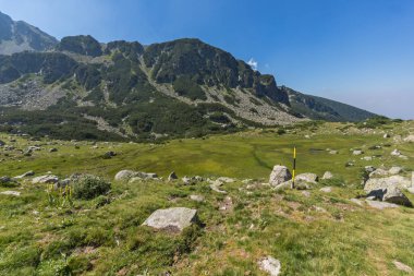 Peyzaj Begovitsa Nehri Vadisi, Pirin Dağı, Bulgaristan