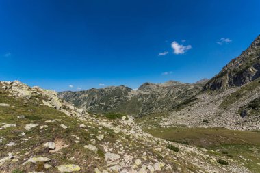 Peyzaj Begovitsa Nehri Vadisi, Pirin Dağı, Bulgaristan