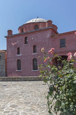 Yunanistan'ın Kavala şehrinin eski kentindeki Halil Bey Camii