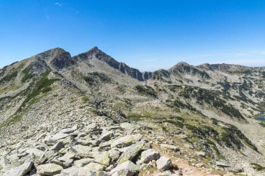 Landscape with The Long lake and Muratov Peak, Pirin Mountain, B