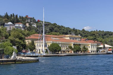 İstanbul Boğazı'ndan İstanbul şehrine manzara