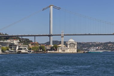 İstanbul Boğazı'ndan İstanbul şehrine manzara
