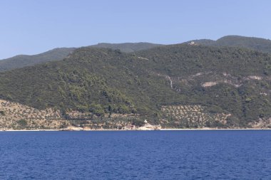 Athos Dağı Manzarası, Yunanistan