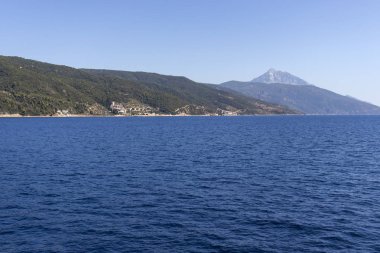 Athos Dağı Manzarası, Yunanistan