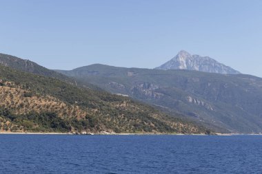 Athos Dağı Manzarası, Yunanistan