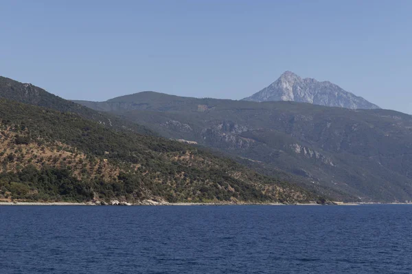 Landscape of Mount Athos, Greece — Stock Photo, Image