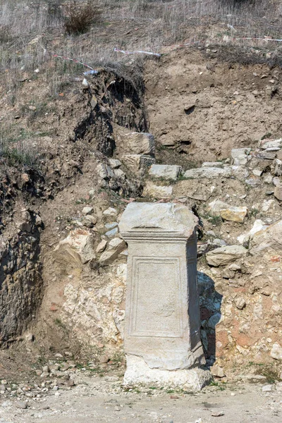 헤라클레아 신티카의 고고학 유적지, 불가리아 — 스톡 사진