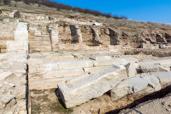保加利亚赫拉克莱亚辛蒂卡考古遗址 — 图库照片