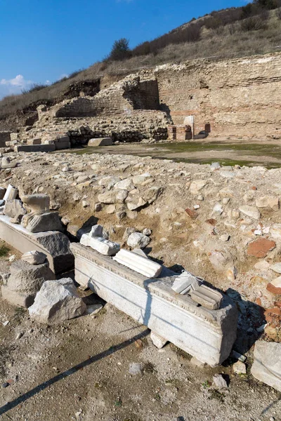 Heraclea Sintica Arkeolojik alanı, Bulgaristan — Stok fotoğraf