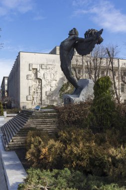 Haskovo Şehir merkezinde bina ve sokaklar, Bulgaristan