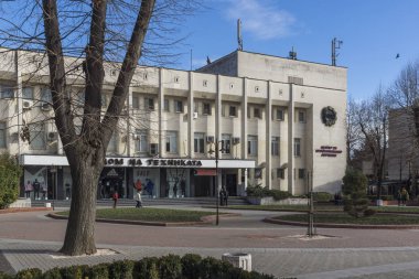 Haskovo Şehir merkezinde bina ve sokaklar, Bulgaristan