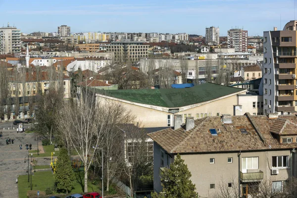 Haskovo Şehri Panoraması, Bulgaristan — Stok fotoğraf