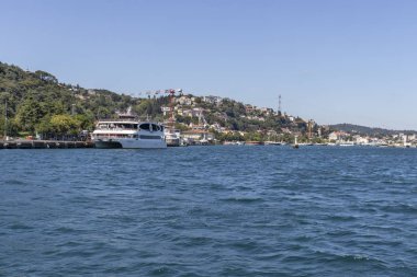 Boğaz'dan İstanbul şehrine panorama