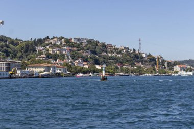 Boğaz'dan İstanbul şehrine panorama