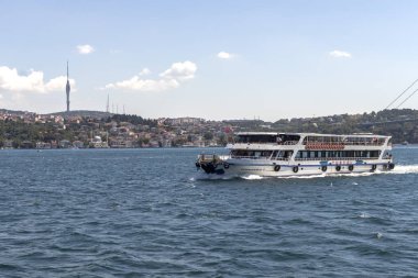 Boğaz'dan İstanbul şehrine panorama