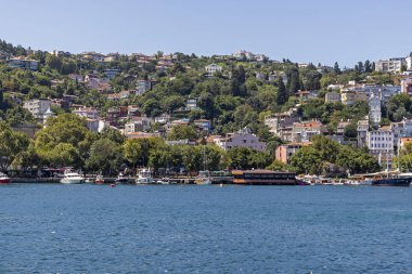 Boğaz'dan İstanbul şehrine panorama