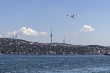 Boğaz'dan İstanbul şehrine panorama