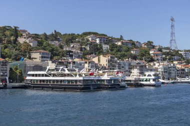 Boğaz'dan İstanbul şehrine panorama