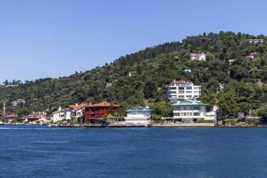 Boğaz'dan İstanbul şehrine panorama