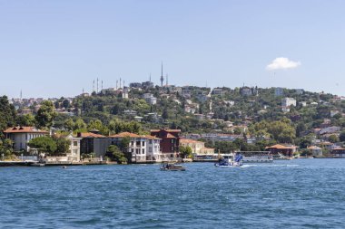 Boğaz'dan İstanbul şehrine panorama