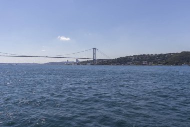 Boğaz'dan İstanbul şehrine panorama