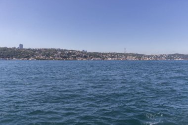 Boğaz'dan İstanbul şehrine panorama