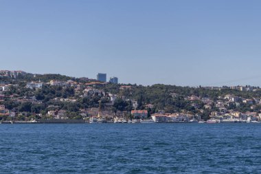 Boğaz'dan İstanbul şehrine panorama