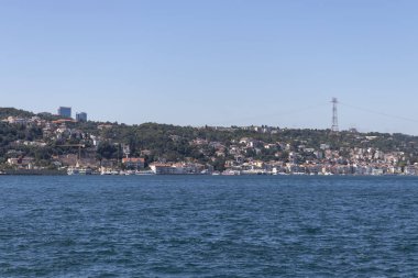 Boğaz'dan İstanbul şehrine panorama
