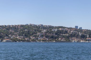 Boğaz'dan İstanbul şehrine panorama
