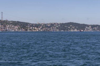 Boğaz'dan İstanbul şehrine panorama