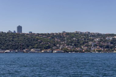 Boğaz'dan İstanbul şehrine panorama