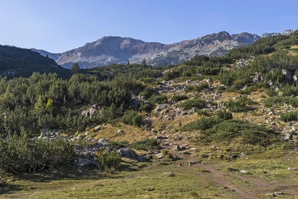 Krajobraz Doliny rzeki Banderitsa, Góra Pirin — Zdjęcie stockowe