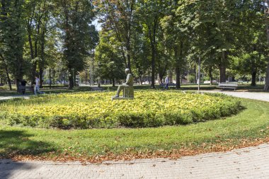 Belgrad şehir merkezindeki Tasmajdan Parkı